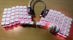 Keyball61 ホワイト LED実装済み おまけつき - メルカリ