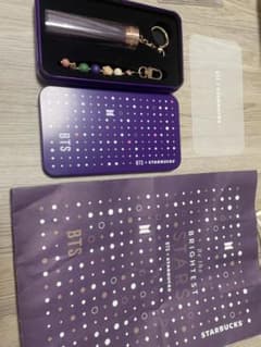 未使用 BTS スタバ コラボ タッセル ユンギ着用のサムネイル