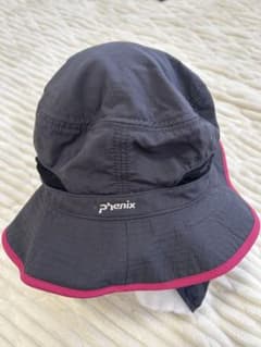 phenix フェニックス アウトドアハット　黒　ピンク　帽子　アウトドア 登山のサムネイル