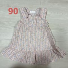 mite of mi ノースリーブワンピース 90cmのサムネイル
