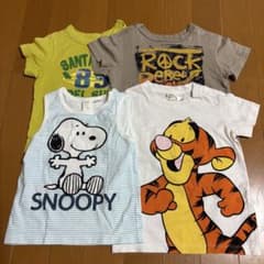 H&M ⭐︎gap 80 Tシャツ タンクトップ4枚セット まとめ売りのサムネイル