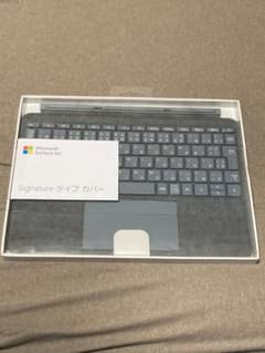 Surface Go 日本語キーボード タイプカバー アイスブルー - メルカリ