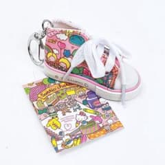 サンリオ展　ラッピング柄　スニーカー　キーホルダー　sanrio