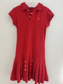 RALPH LAUREN ポロワンピース レッドのサムネイル