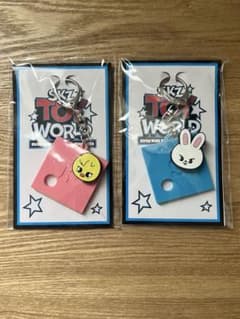 Stray Kids スキズ バッジキーホルダー リービット ポガリのサムネイル