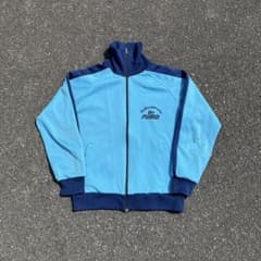 80s PUMA 短丈トラックジャケット 水色 adidas 在原みゆ紀 - メルカリ