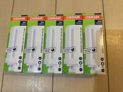 新品 OSRAM（オスラム）コンパクト形蛍光ランプ 32形5本セット 昼白色