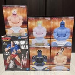 キン肉マンフィギュア6体セット（完璧超人始祖編・サウナフィギュア）