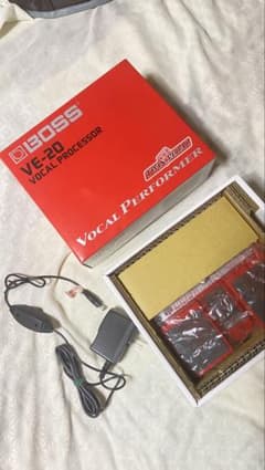 ［値下げ／美品箱付］BOSS VE-20 ボーカルエフェクターのサムネイル