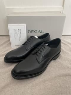 REGAL 革靴 オックスフォード プレーントゥ BLACK EARTHGRIP REGAL 革靴 オックスフォード プレーントゥ BLACK EARTHGRIP - メルカリ