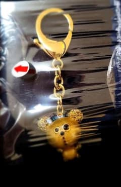 あひる様　スワロフスキー　キーホルダーのサムネイル
