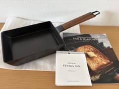 バーミキュラ　EGG & TOAST PAN 角型フライパン　美品 バーミキュラ EGG & TOAST PAN 角型フライパン 美品 - メルカリ