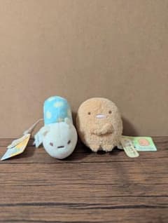 すみっコぐらし てのりぬいぐるみ 2点セット とんかつ にせつむりのサムネイル