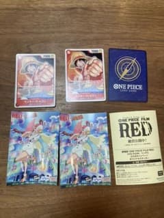 ★文月様専用★[非売品]ワンピース　ルフィカード　ウタステッカー　3枚セットのサムネイル
