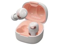 新品】 Victor ワイヤレスイヤホン HA-A30T2P ピンク色 - メルカリ