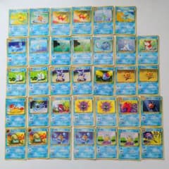 ポケモンカード 旧裏 水タイプ まとめ売り 大量セット 34枚 - メルカリ