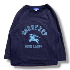 【F3509】BURBERRY BLUE LABELミニトレーナー　 サイズM