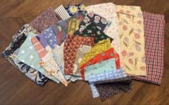 はぎれセット まとめ売り　昭和平成レトロのサムネイル