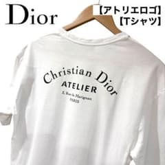 ☆名作☆DIOR HOMME ATELIERロゴ Tシャツ XXS 白 - メルカリ