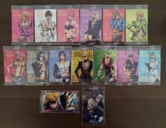 ジョジョの奇妙な冒険　黄金の風　ウエハース　カード　15種セットのサムネイル