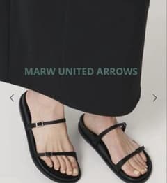 箱無し新品　MARW UNITEDARROWSフット2ベルトサンダル 週末限定価格 MARW UNITED ARROWS フット2ベルトサンダル - メルカリ