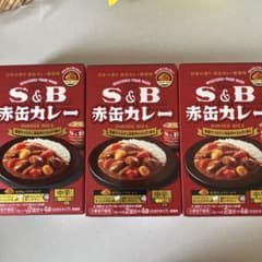 S&B 赤缶カレー 中辛 2皿×4袋　3箱セットのサムネイル