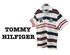 Rocky様専用TOMMYHILFIGER/L/ラガーシャツ/ボーダーのサムネイル