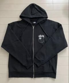 Stussy ブラック ジップアップパーカーのサムネイル
