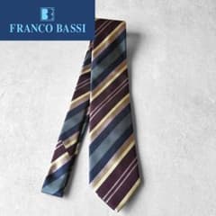 26年新作FRANCOBASSI フランコバッシ ストライプ新品ネクタイ - メルカリ