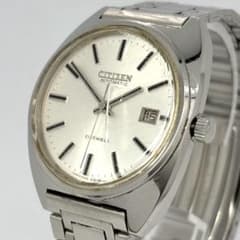 新品電池 稼働 CITIZEN 62-6716 自動巻き デイト メンズ 腕時計 - メルカリ