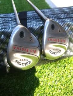 Callaway BIG BERTHA フェアウェイウッド 5番 7番セット - メルカリ