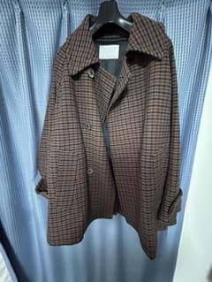 kolor 18aw ガンクラブチェックコート サイズ1（ブラウン） - メルカリ