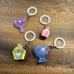 ミニチュア チャーム 4点セット めじるしアクセサリーのサムネイル