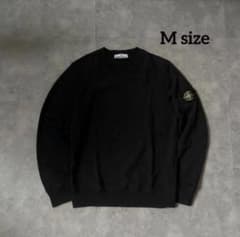 【極美品❗️】stone  スウェットトレーナー　ブラック着用回数5回 即完Mサイズ❗️】STONE ISLAND スウェット 極美品❣️着用回数5回