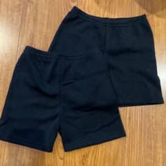 裏起毛　スパッツ　120センチ　2枚セットのサムネイル