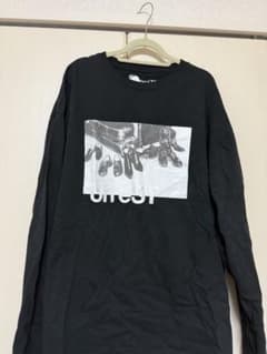 oneST SixTONES ロングTシャツ ブラック - メルカリ