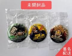 僕のヒーローアカデミア ×くら寿司 缶バッジ 3種セットのサムネイル