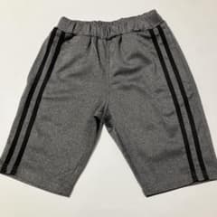 サイドライン ハーフパンツ グレー 140cmのサムネイル