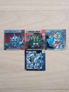 元祖SDガンダムスナックII　No.64 ペーネロペー﻿　合計4枚セットのサムネイル