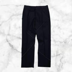 【美品】ディオール オム　スラックス　ツギハギ パッチワーク　ブラック　クリス期 美品】ディオール オム スラックス ツギハギ パッチワーク ブラック