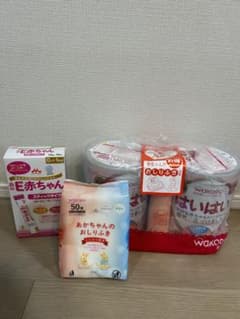 WAKODO はいはい 810g & E赤ちゃん スティックタイプ＋おしり拭きのサムネイル