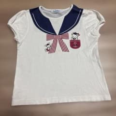 familiar セーラー襟 Tシャツ110 - メルカリ