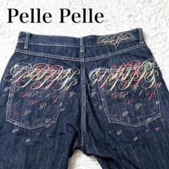 Pelle Pelle ペレペレ デニム Y2K 古着 刺繍 32 ストレート - メルカリ