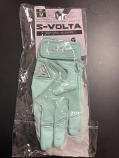 【新品未使用】S-VOLTA バッティンググローブ M ミントブルーのサムネイル