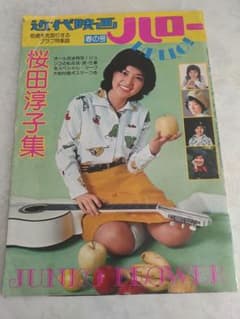 桜田淳子写真集 大判ポスター付 - メルカリ