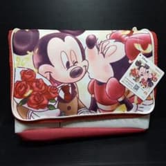 ミッキー&ミニー セレブリティフォト 大きなポケット付き バスケット 景品