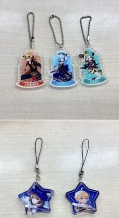 原神キーホルダー　5つのサムネイル