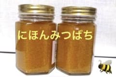 超濃厚な本物の蜂蜜　　１７０g✖️２瓶　結晶化しています　（ニホンミツバチ ）のサムネイル