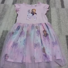 H&M アナと雪の女王 半袖ワンピース　日本サイズ120cm