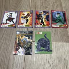 【当時物】幽遊白書 トレーディングカード 6枚セットのサムネイル
